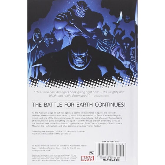 New Avengers Vol. 2- Infinity Premiere Vol. 2 New Avengers Vol. 2- Infinity Premiere Infinity Premiere image 1