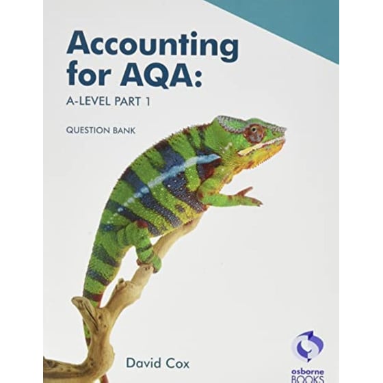 Accounting for AQA A level Part 1 - Question Bank image 0