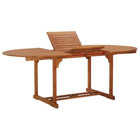 Vidaxl Σετ Τραπεζαρίας Κήπου 7 Τεμαχίων Καφέ Από Συνθετικό Ρατάν image 5