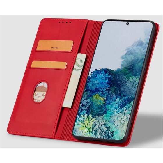 Θήκη Πορτοφόλι Xiaomi Poco X4 GT - Bodycell - Κόκκινο image 1