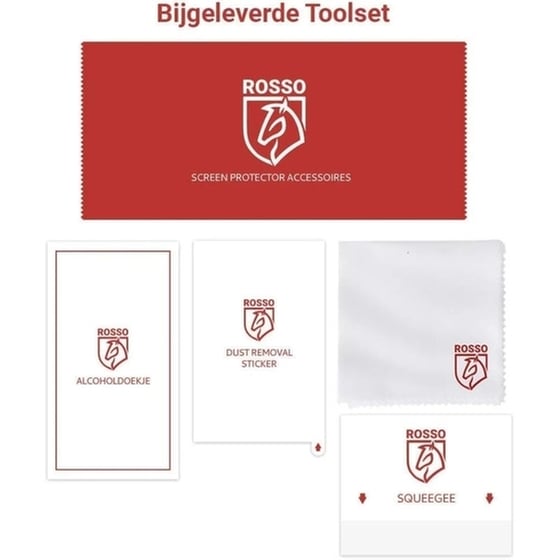 Προστατευτικό οθόνης Apple iPad Air 6th Gen 13" 2024 - Rosso Tempered Glass - Clear image 2