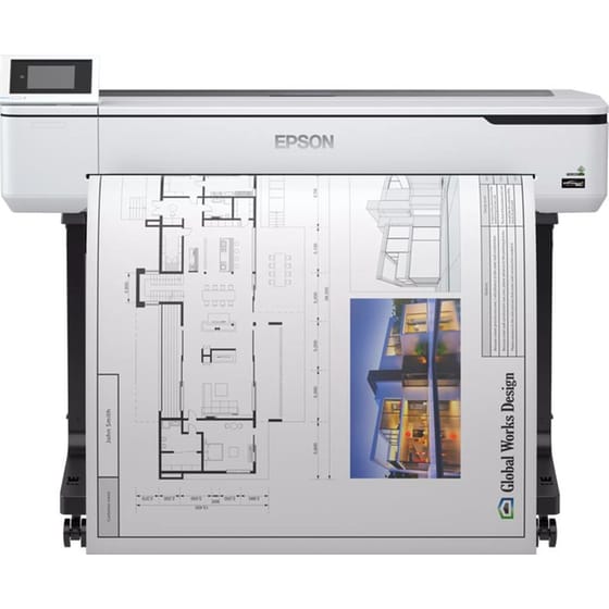 Epson SureColor SC-T5100 Έγχρωμος Εκτυπωτής Plotter με WiFi και Stand image 0