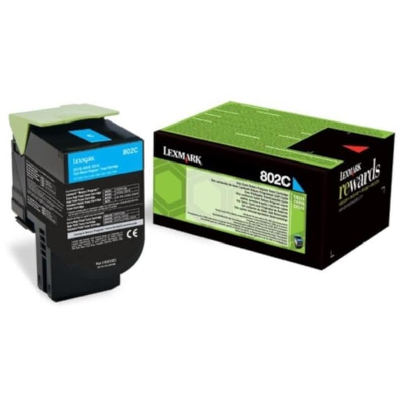 Toner Lexmark CX310 80C20C0 - Cyan