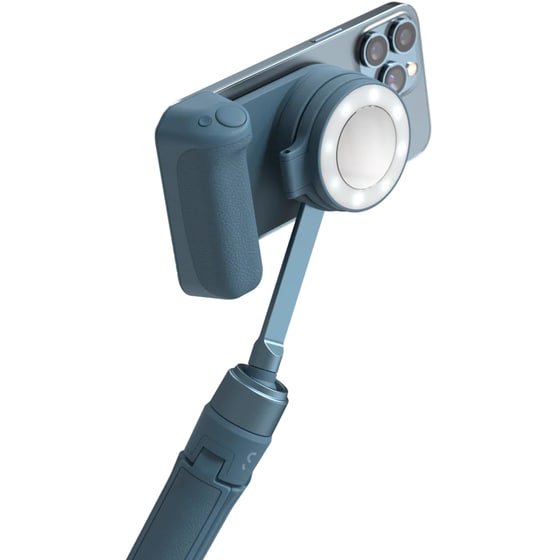 Selfie Stick ShiftCam SnapGrip Creator Kit MagSafe - Blue Jay image 3