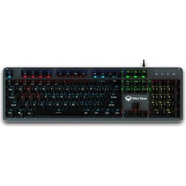 Meetion MK007 Gaming Ενσύρματο Μηχανικό Πληκτρολόγιο με Custom Blue διακόπτες και RGB φωτισμό (US)