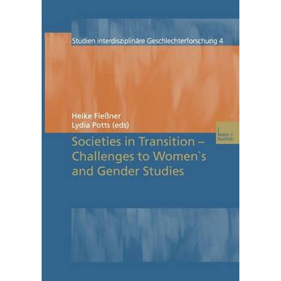Societies in Transition - Challenges to Women's and Gender Studies image 0
