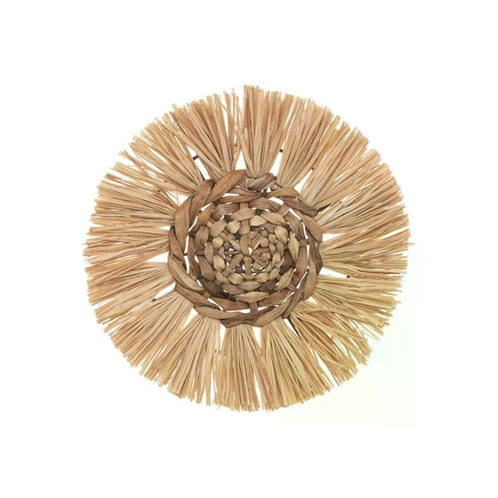 Σετ Διακοσμητικά Τοίχου Spitishop A-s Raffia 185896 3τμχ Ψάθινα - Μπεζ image 3