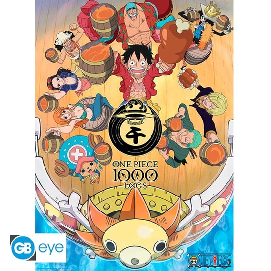 Αφίσα One Piece 1000 Logs Κάθετη 38 x 52 cm image 0