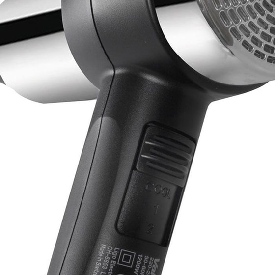 Σεσουάρ Μαλλιών VALERA Action Super Plus 1200 W Μαύρο/Ασημί image 4