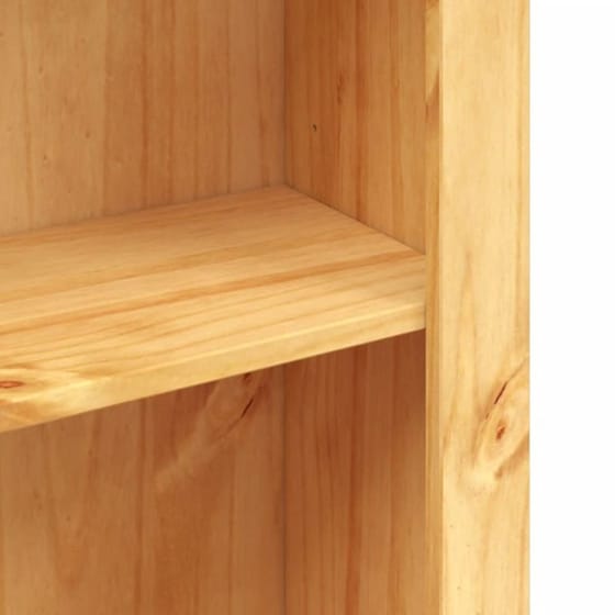 Βιβλιοθήκη VidaXL από Μασίφ Ξύλο Πεύκου 81x29x100 cm - Καφέ image 4