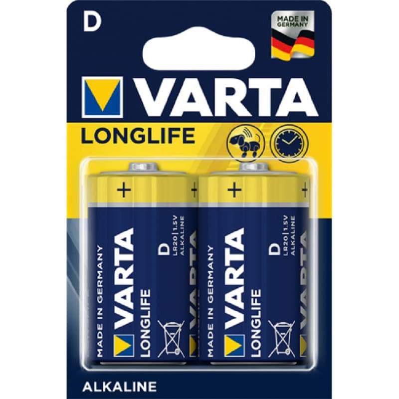 VARTA Varta Αλκαλικές Μπαταρίες D LR20 1.5V 2τμχ