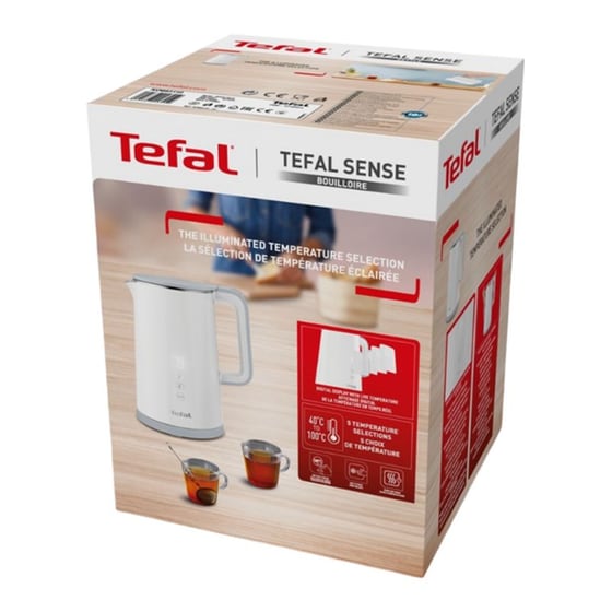 TEFAL Sense KO693110 1800 W 1.5 L Λευκό Βραστήρας image 9