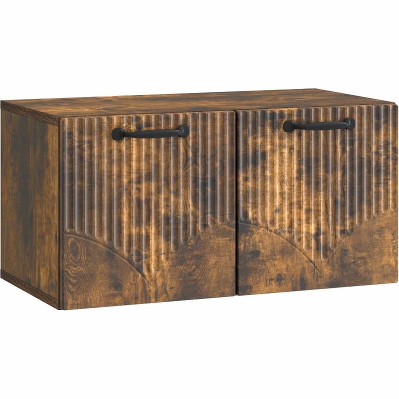 Επιτοίχιο Έπιπλο Τηλεόρασης VidaXL 59.5x31x30 cm - Μαύρο