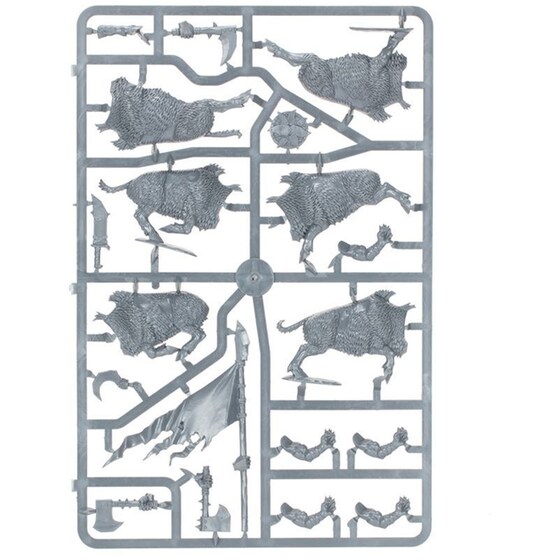 Orc And Goblin Tribes Orc Boar Boyz Mob Warhammer: The Old War GAMES WORKSHOP image 3