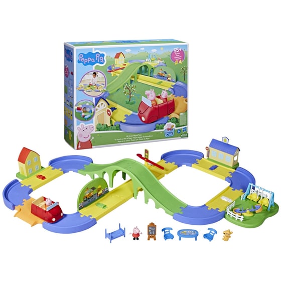 HASBRO Σετ Παιχνιδιού Peppa Pig All Around Peppa's Town image 1