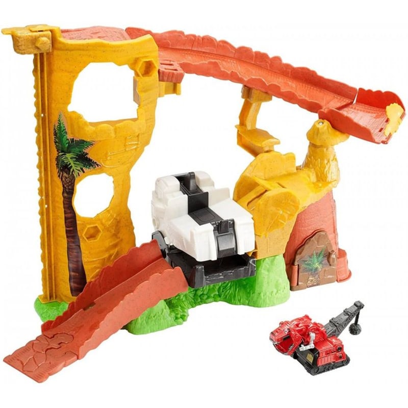 Mattel Φιγούρα Dinotrux Deluxe Rock Slide Revenge