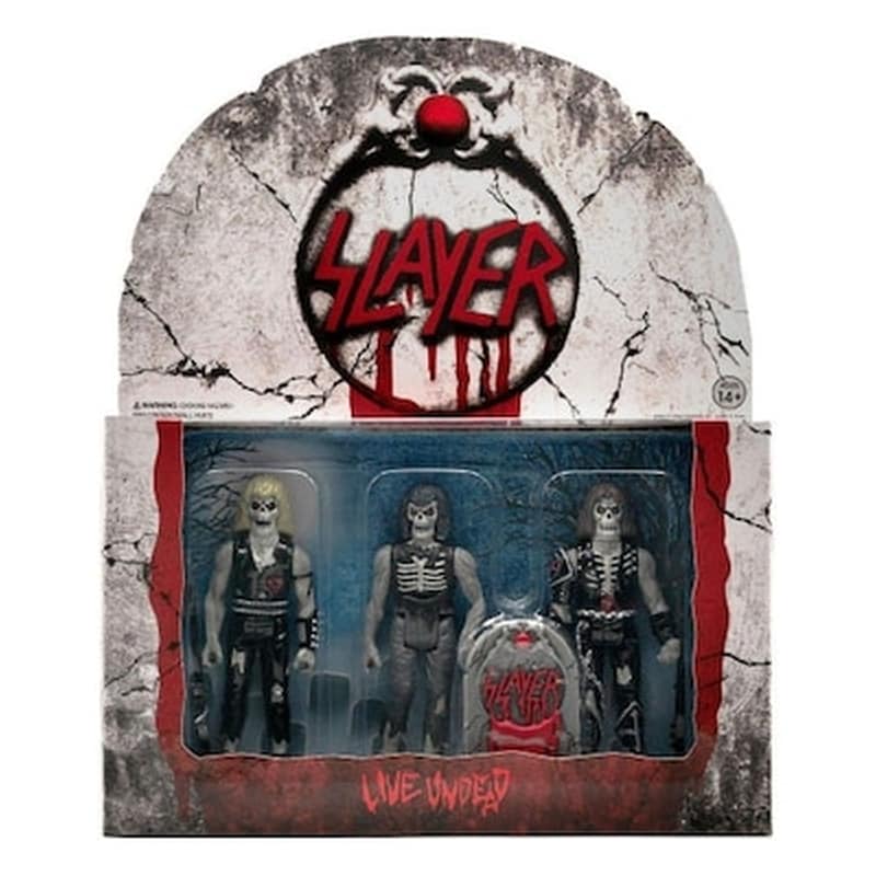 Φιγούρα Slayer: Reaction – Live Undead 3-pack Action Figures (10cm)