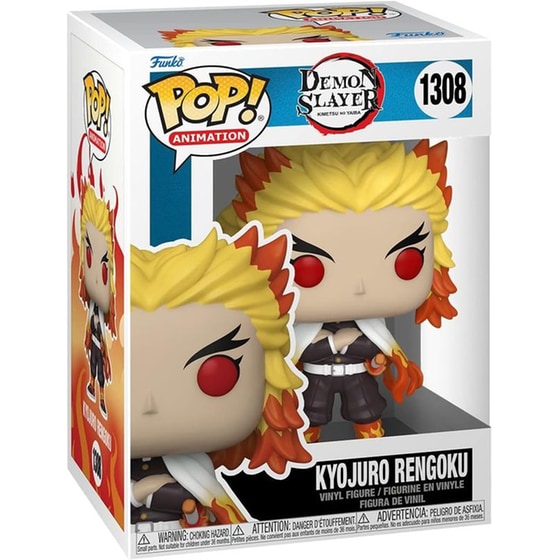 Funko Pop! Animation - Demon Slayer - Rengoku #1308 image 1