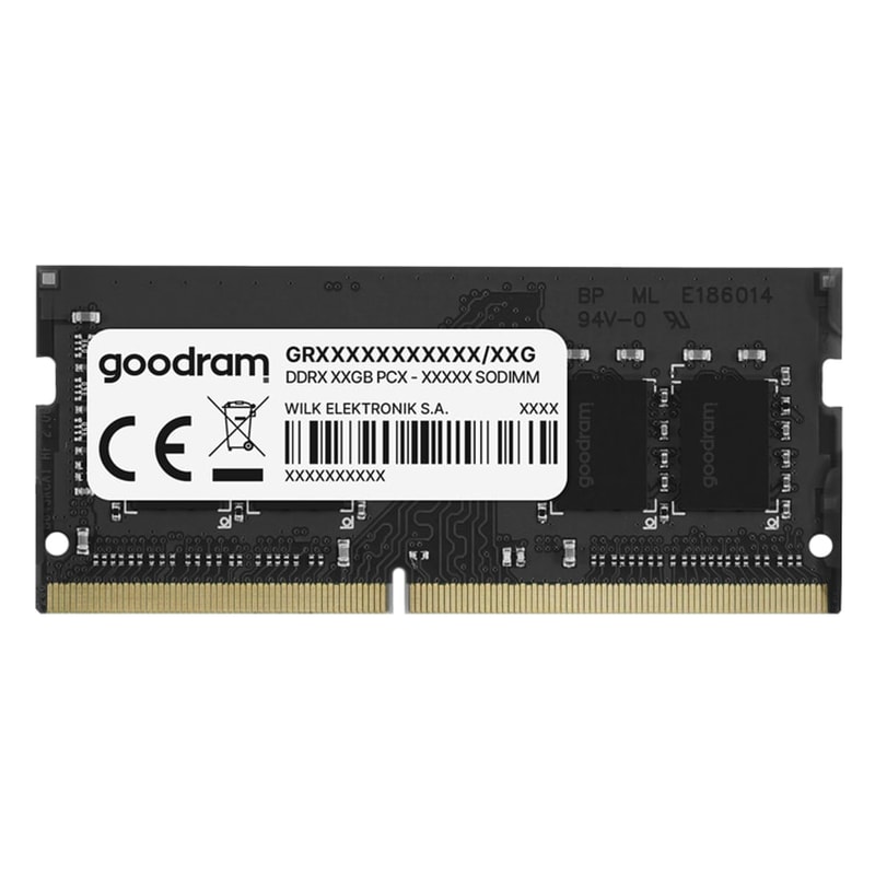 GOODRAM Μνήμη Ram Goodram GR2666S464L19S/4G DDR4 4GB 2666MHz Sodimm για Laptop