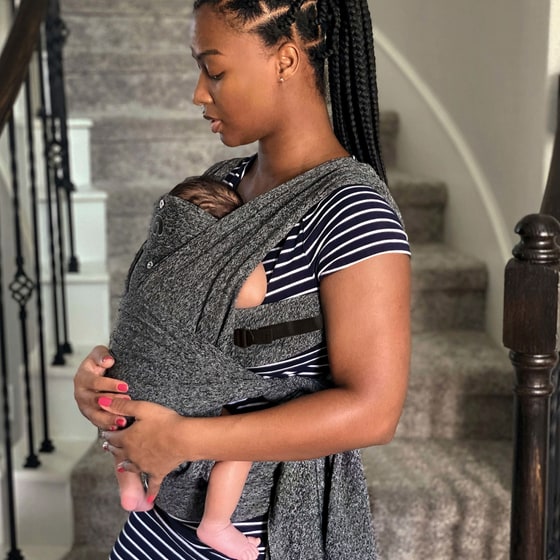 Chicco Μάρσιπος Boppy ComfyFit Evolution Grey για 0+ Μηνών image 1