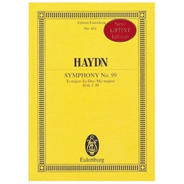 Βιβλίο Για Σύνολα Editions Eulenburg Haydn - Symphony Nr.99 In Eb Major [pocket Score]