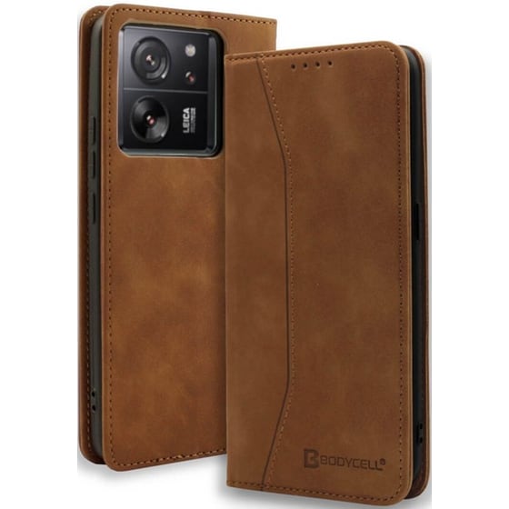 Θήκη Xiaomi 13t / 13t Pro - Bodycell Book - Brown image 0