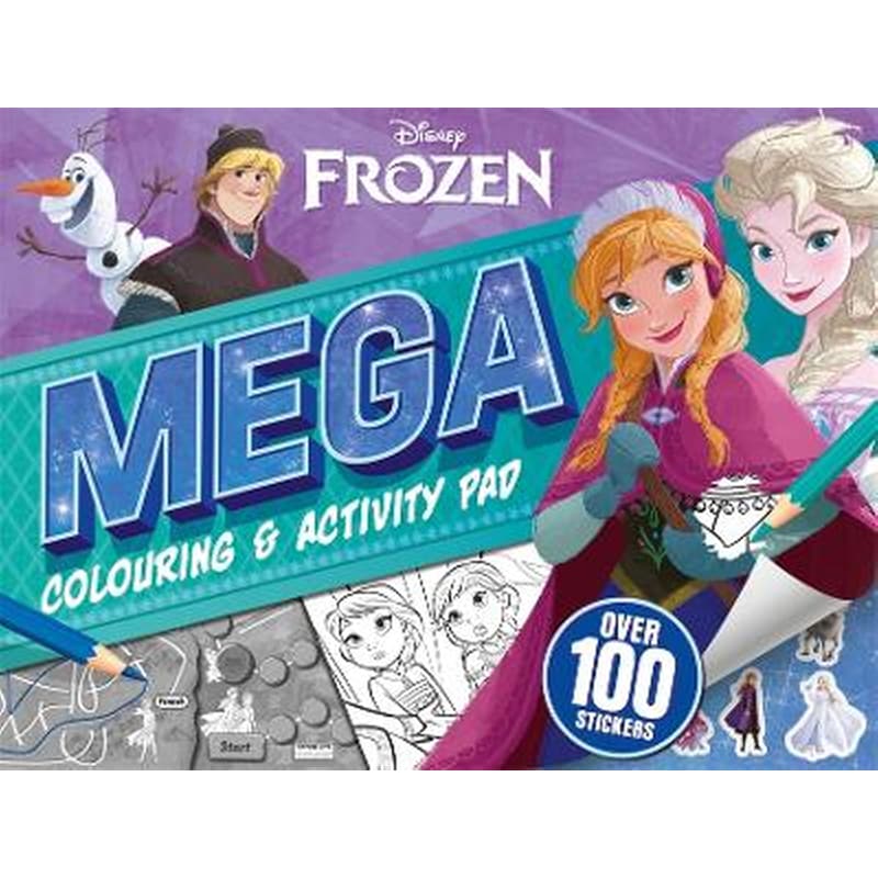 Disney Frozen: Mega Colouring Activity Pad