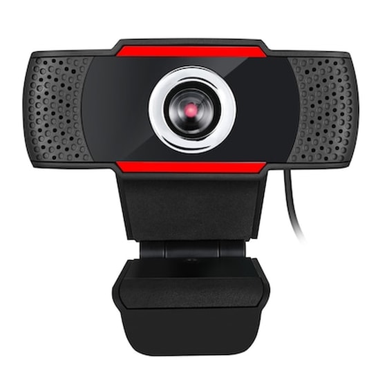 OEM Web Camera Full HD 1080p Κόκκινη image 1