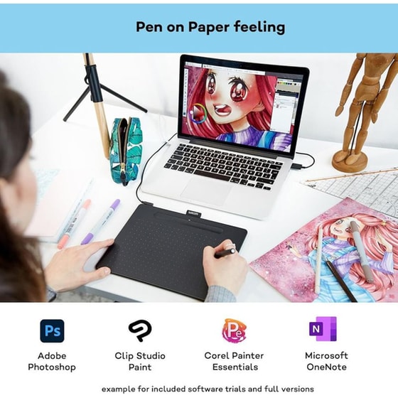 Γραφίδα Wacom Intuos CTL-6100K για Android - Μαύρο image 5