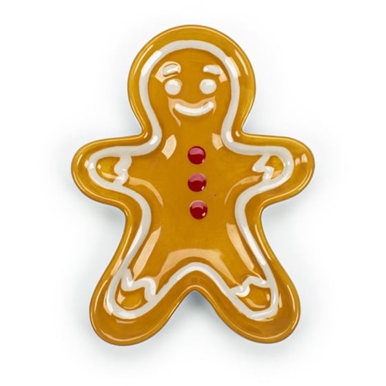 Δίσκος Κεραμικός Tri-Coastal Gingerbread Man image 2