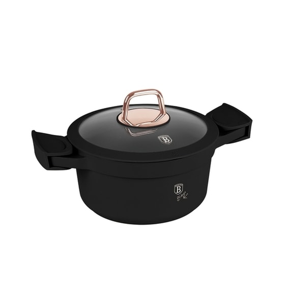 Κατσαρόλα BERLINGER HAUS BH1456 20 cm 2.8 L Μαύρο image 0