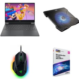 HP Victus 15-fb3700nv BZ0R0EA 15.6" FHD IPS (AMD Ryzen 5-8645HS/16 GB/512 GB SSD/GeForce RTX 2050/Win11Home) + Cooler NOD 15.6" Stormcloud + Razer Basilisk V3 RGB + Antivirus Bitdefender