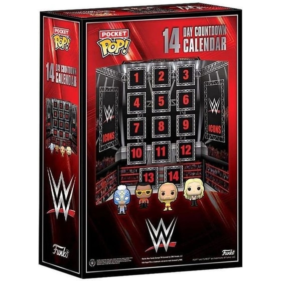 Funko Pocket Pop! - Advent Calendar -WWE (περιέχει 14 Pocket Pop!) image 0