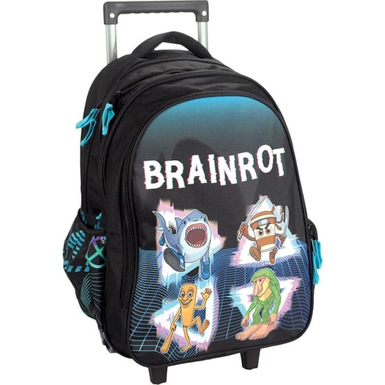 Σχολική Τσάντα Τρόλεϋ GIM Tokido Brainrot image 0
