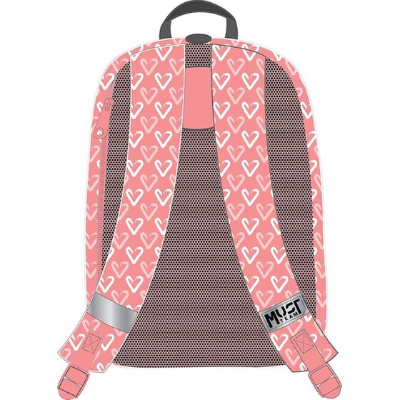 Σχολική Τσάντα Πλάτης Must Team Inspiration Pink Hearts image 1