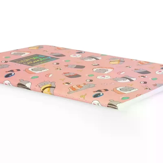 Σημειωματάριο Legami Ριγέ Quaderno Large Sushi Cat image 2
