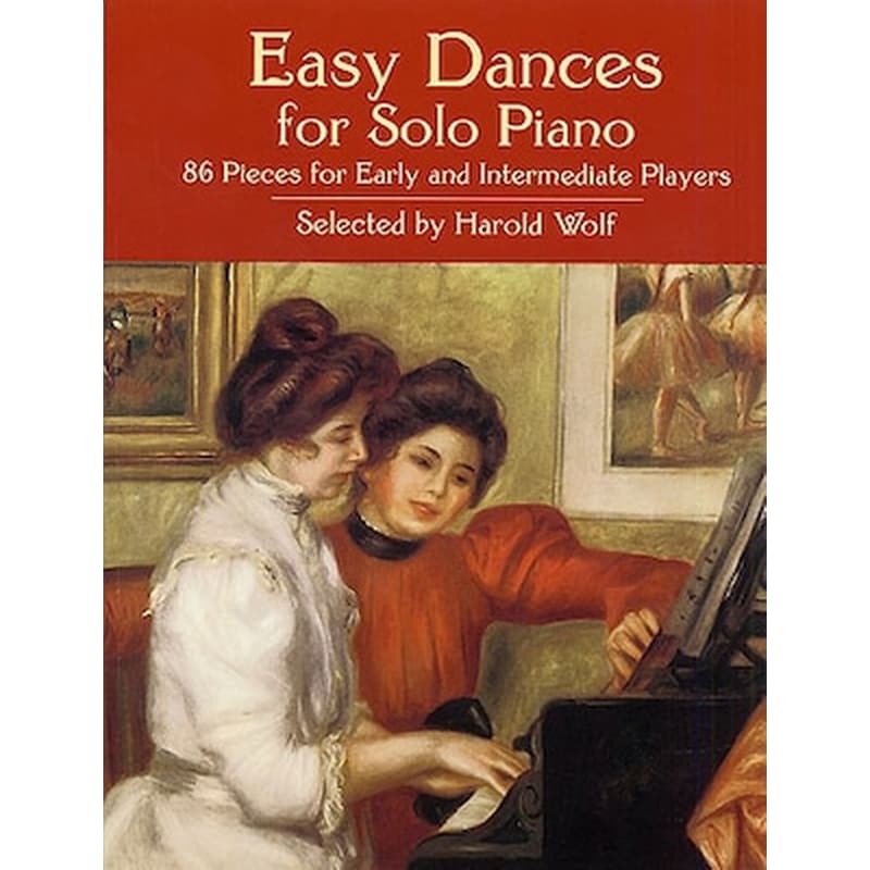 DOVER PUBLICATIONS Βιβλίο Για Πιάνο Dover Publications Easy Dances For Piano Solo
