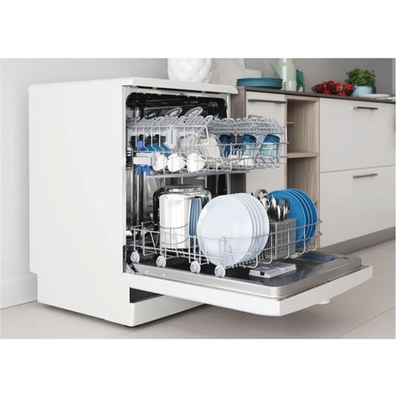 INDESIT D2F HK26 για 14 Σερβίτσια Λευκό Πλυντήριο Πιάτων image 3