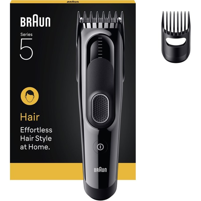 BRAUN HC5510 Series 5 Κουρευτική Μηχανή Επαναφορτιζόμενη Μαύρο
