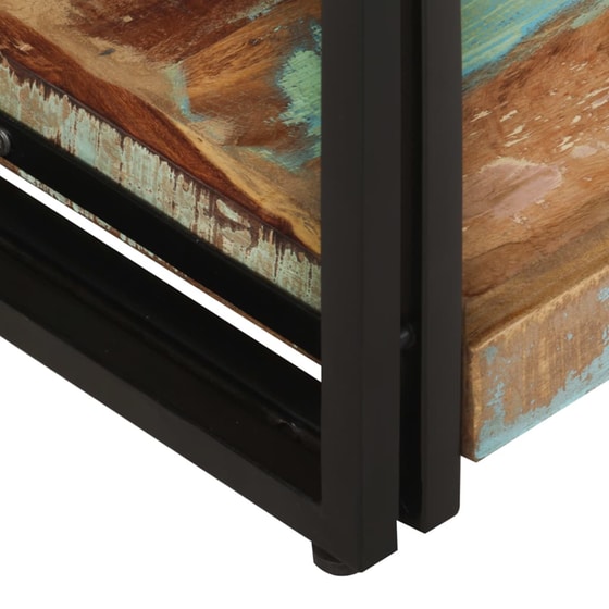 Έπιπλο Τηλεόρασης VidaXL Ξύλινο/Μεταλλικό 90x30x40cm - Kαφέ/Μαύρο image 5