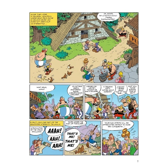 Asterix and the Missing Scroll (Album 36) image 1