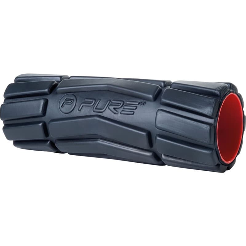 PURE2IMPROVE Foam Roller Μασάζ Pure2Improve από EVA 36x14 cm - Μαύρο