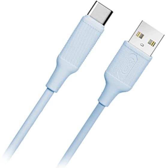 Καλώδιο XO NB265 USB-A Male σε USB-C Male 1m - Μπλε image 1