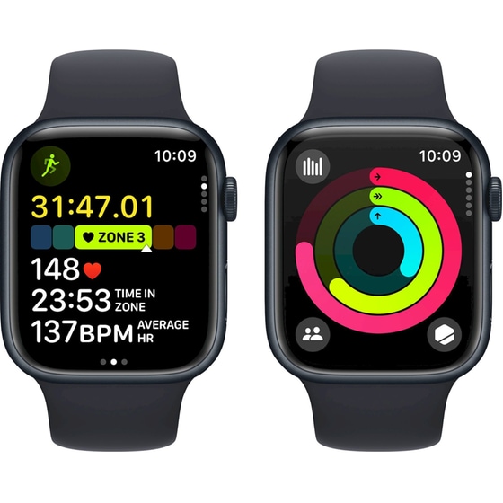 Apple Watch Series 9 Aluminium Midnight GPS 45mm - Midnight Small/Medium image 7