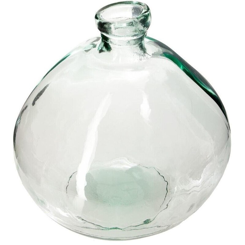 Διακοσμητικό Βάζο Spitishop Γυάλινο Φ22x22 cm - Διάφανο