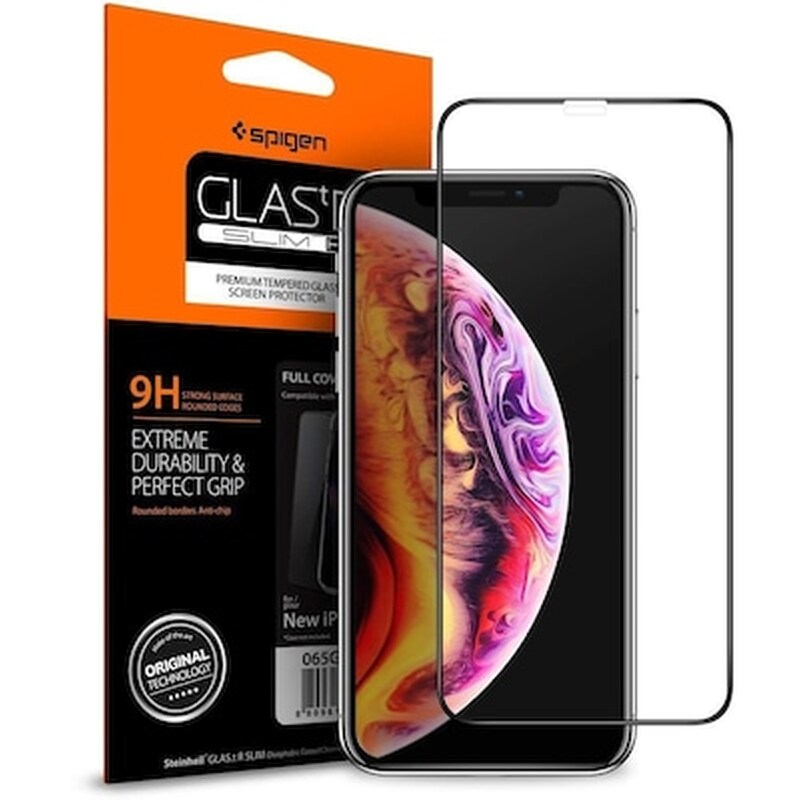 Προστατευτικό οθόνης Apple iPhone 11 Pro - Spigen Premium Tempered Glass Fullface