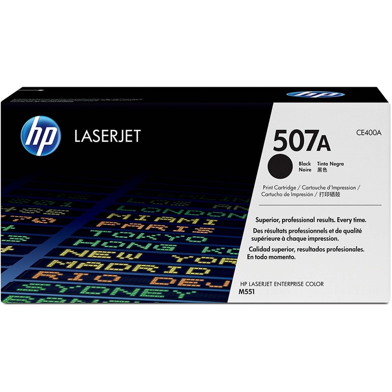 Toner 507A LaserJet (CE400A) - Black