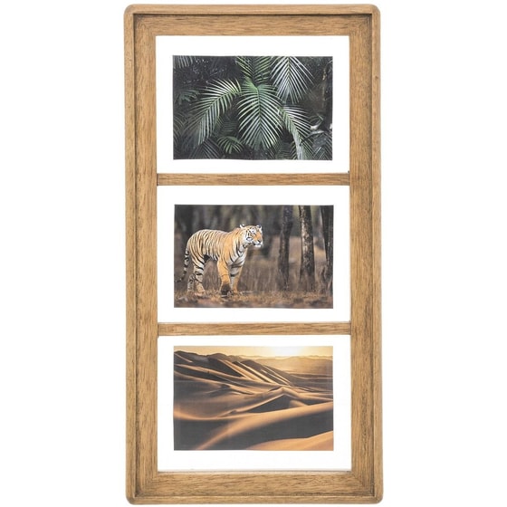 Κορνίζα Τοίχου Spitishop Ξύλινη 24x2.7x47.5 cm - Μπεζ image 0