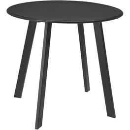 Τραπεζάκι Σαλονιού Spitishop από Μέταλλο Φ50x45cm - Ανθρακί