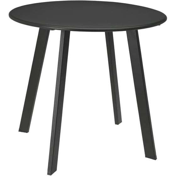 Τραπεζάκι Σαλονιού Spitishop από Μέταλλο Φ50x45cm - Ανθρακί image 0